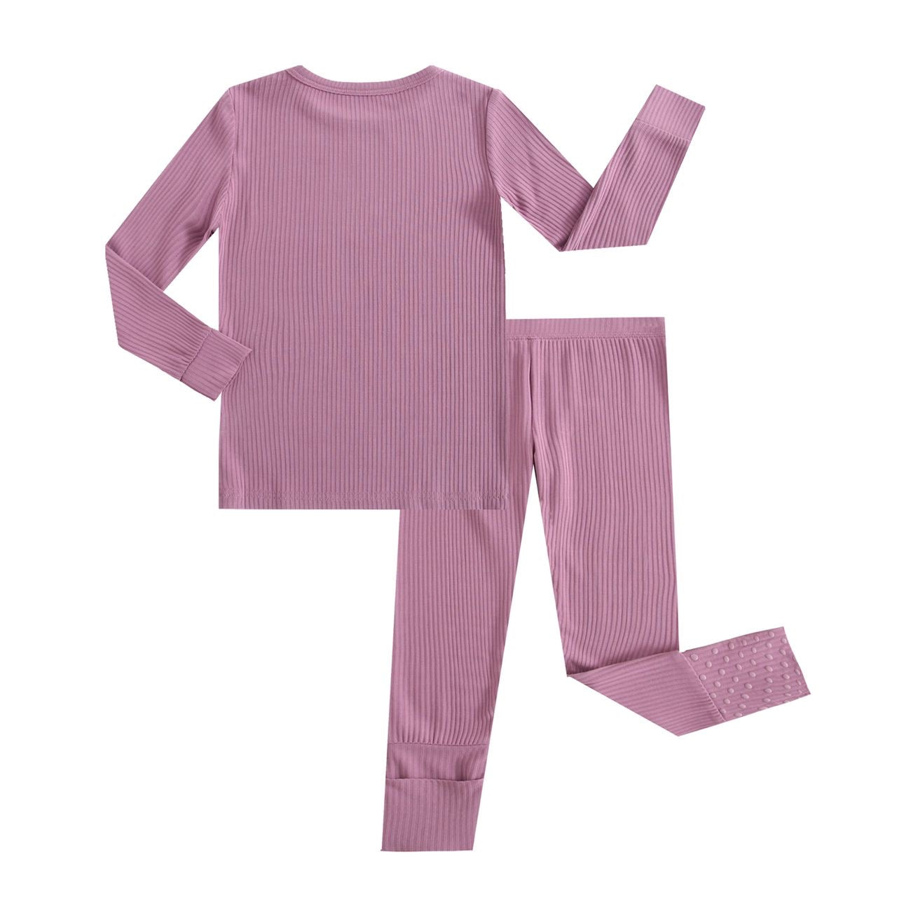 Ribbed 2 Piece Set | Mauve