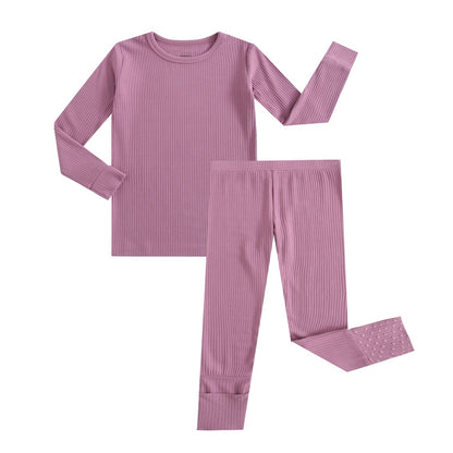 Ribbed 2 Piece Set | Mauve
