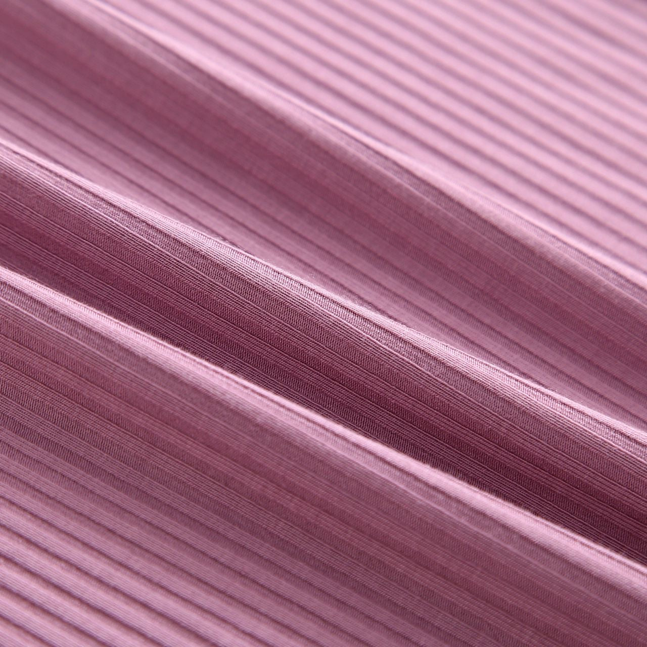Ribbed Convertible Footie | Mauve