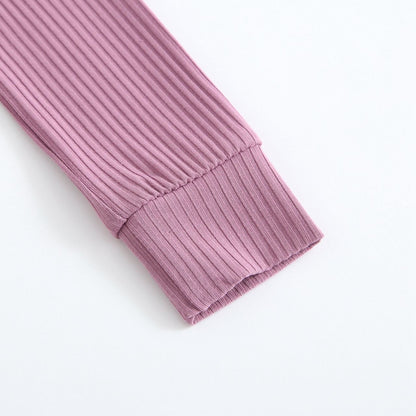 Ribbed 2 Piece Set | Mauve